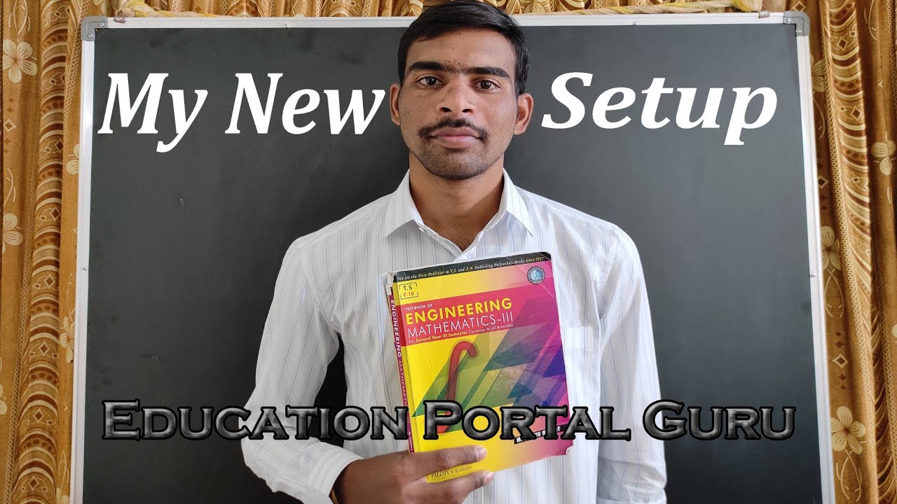 New setup for upcoming videos || Diploma mathematics||Education Portal Guru
