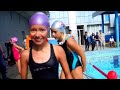 Первые соревнования по плаванию у Наташи / Как они прошли