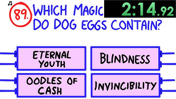 Speedrunning The Impossible Quiz is more demanding than you think…
