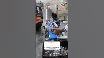 Automatic Sticker Labelling Machine With Date Coding System | Sticker Labelling Machine #shorts