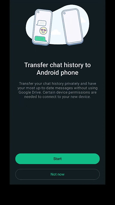 Transfer Your WhatsApp Chat History Without Google Drive