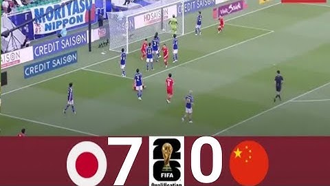 Japan Vs China (7-0) | World Cup Qualification  2024 | Match Highlights