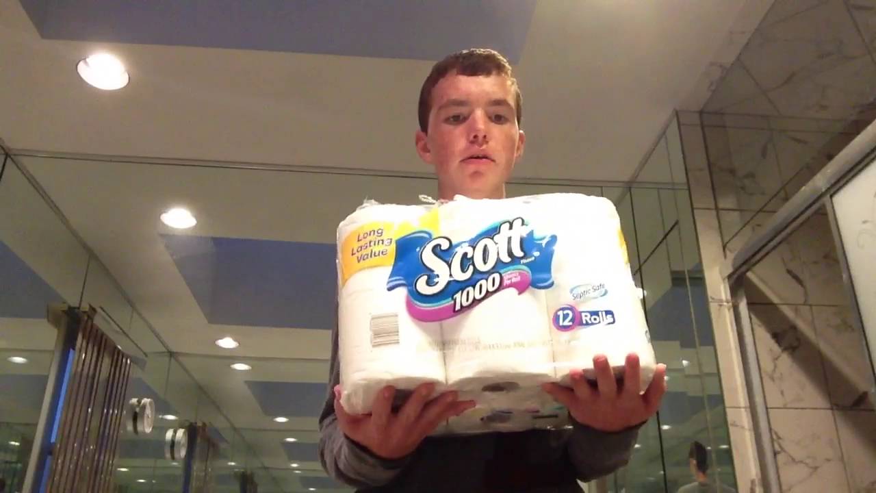 Conor's scotts toilet paper commercial YouTube