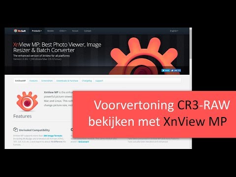Kennismaking XnView MP