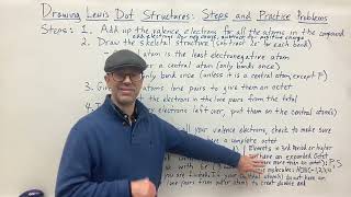 Drawing Lewis Dot Structures:  Steps and Practice Problems (Part 1)