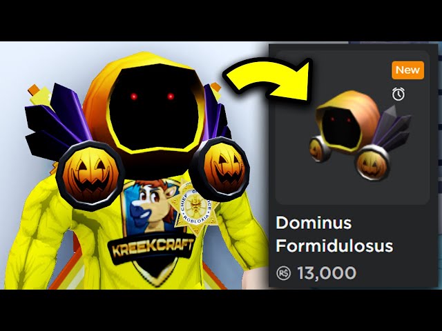 I Bought Another Dominus Roblox Halloween Dominus Dominus Formidulosus Youtube - fixed dominus formidulosus roblox