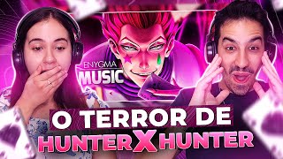 QUE CARA MALUCO! Reagimos ao Mágico Assassino | Hisoka (Hunter X Hunter) | Enygma | React em Casal 🔥