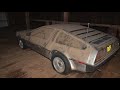 DeLorean Barn Find that hasn't seen light in over 32 years
