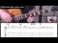 Beautiful love  learn the melody  jazz guitar lesson