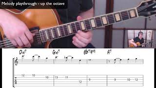 Beautiful Love - Learn The Melody - Jazz Guitar Lesson