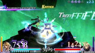 DISSIDIA FINAL FANTASY Tidus VS Cloud (flawless victory, hardest difficulty) EU