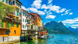 Gandria 4K  Heavenly Beautiful Village to Visit in Switzerland  Walking Tour, Travel Vlog
