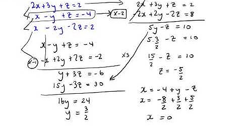 LC Algebra   3 Simultaneous Equations