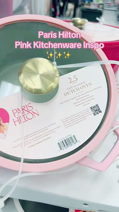 ✨PARIS HILTON PINK KITCHENWARE INSPO
