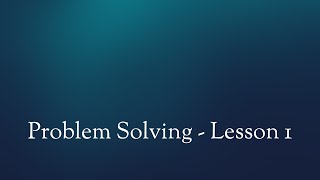 Famous Problem Solving  Strategies 1 Profile
