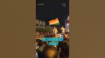 Mohammad Siraj Grand welcome to His Hometown Hyderabad! 💖 #mohammadsiraj #T20WC2024 #shorts