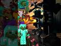 zombies Vs ender Dragon and worden and weeder mindcraft 