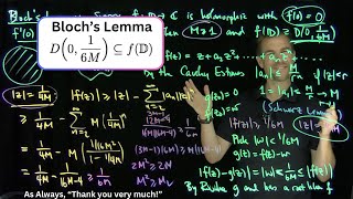Bloch's Lemma for the Unit Disc