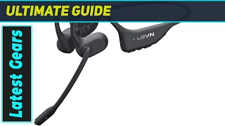 LEVN Open Ear Headphones: The Ultimate Wireless Headset for Work & Workouts!