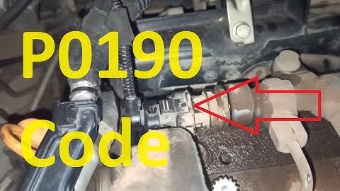 Causes and Fixes P0190 Code: Fuel Rail Pressure Sensor “A” Circuit
