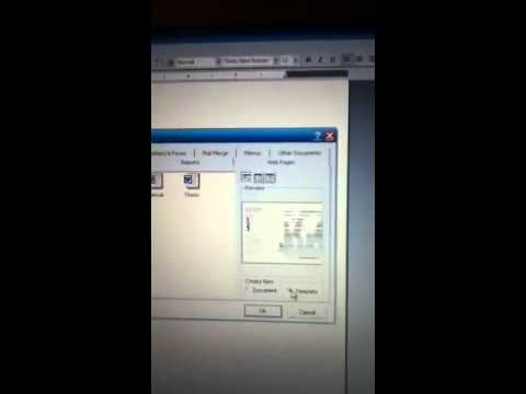 finding templates for microsoft word 2002 2007 youtube finding templates in word