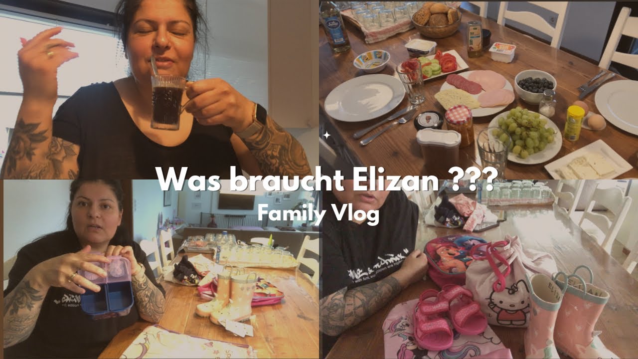 Einkaufen für Elizan‘s Kita start | Shopping 🛍️ Haul | Billig einkaufen 😍 | Familien Alltag Vlog