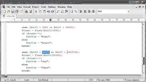 PHP Tutorials  Time Since Post Part 2   YouTube