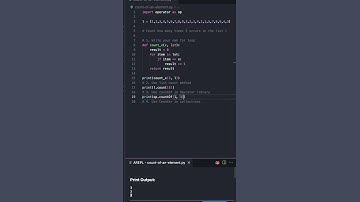 How to count elements in a list? (Part 2) #python #shorts