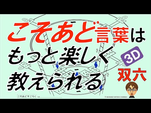 こそあど言葉はもっと楽しく教えられる ３d双六 Youtube