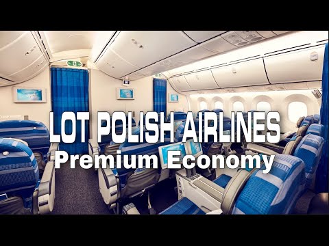 [4K] 🇵🇱 LOT Polish Airlines Premium Economy Flight