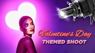 Valentine's Day Themed Beauty Shoot using an Optical Spot screenshot 2