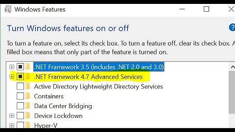 How To Install .Net Framework 4.7 In Windows
