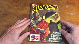 Vintage Science Fiction Pulp Magazines, A Closer Look. Episode #204