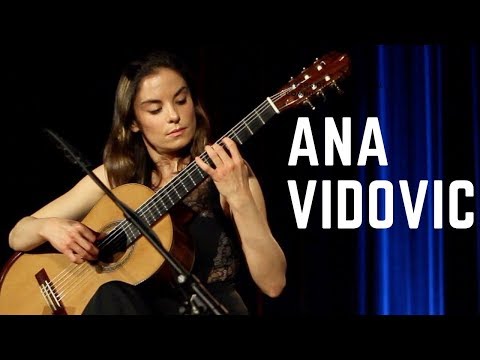 Ana Vidovic plays Granada by Isaac Albéniz on a classical guitar – guitare classique - クラシックギター