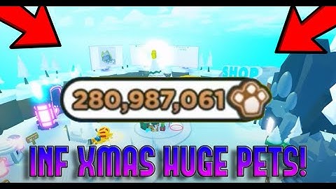 ♾️ *NEW* HOW TO HATCH INFINITY 🎄 HUGE JOLLY PENGUIN 🎄 in Pet Simulator X CHRISTMAS EVENT! (Roblox)