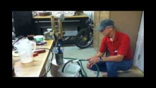 Stirling engine water pump