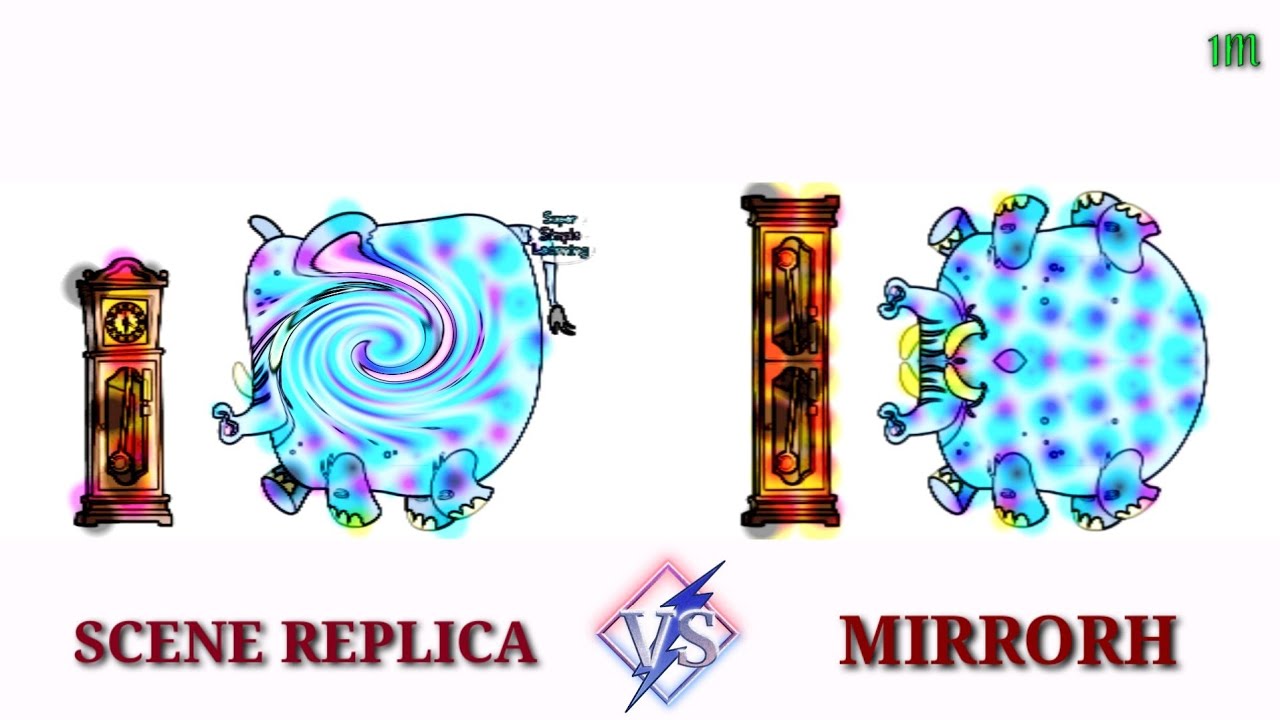 Scene REPLICA+SWIRL 2.0 + MIRRORH + simple color effect  | LOW PITCH - VC (2.0)