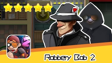 Robbery Bob 2 Secret Mission #15 Walkthrough Black Hood Suit Recommend index five stars