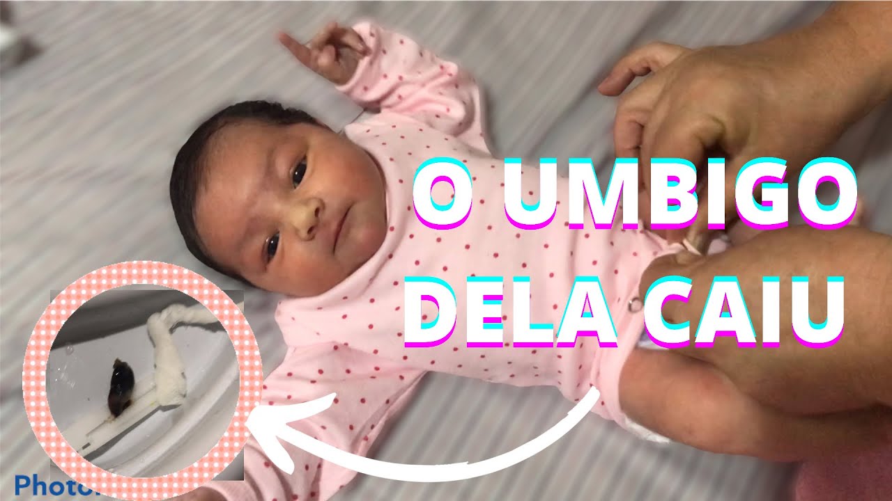 VLOG: bebê recém-nascida/umbigo dela caiu ️ - YouTube