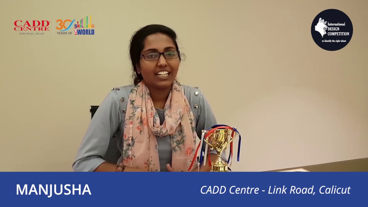 CADD -International Design competition participant Ms.Manjusha