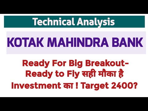 Kotak Mahindra Bank Technical Analysis || Kotak Bank Ready For Breakout || Kotak Bank Target 2400??