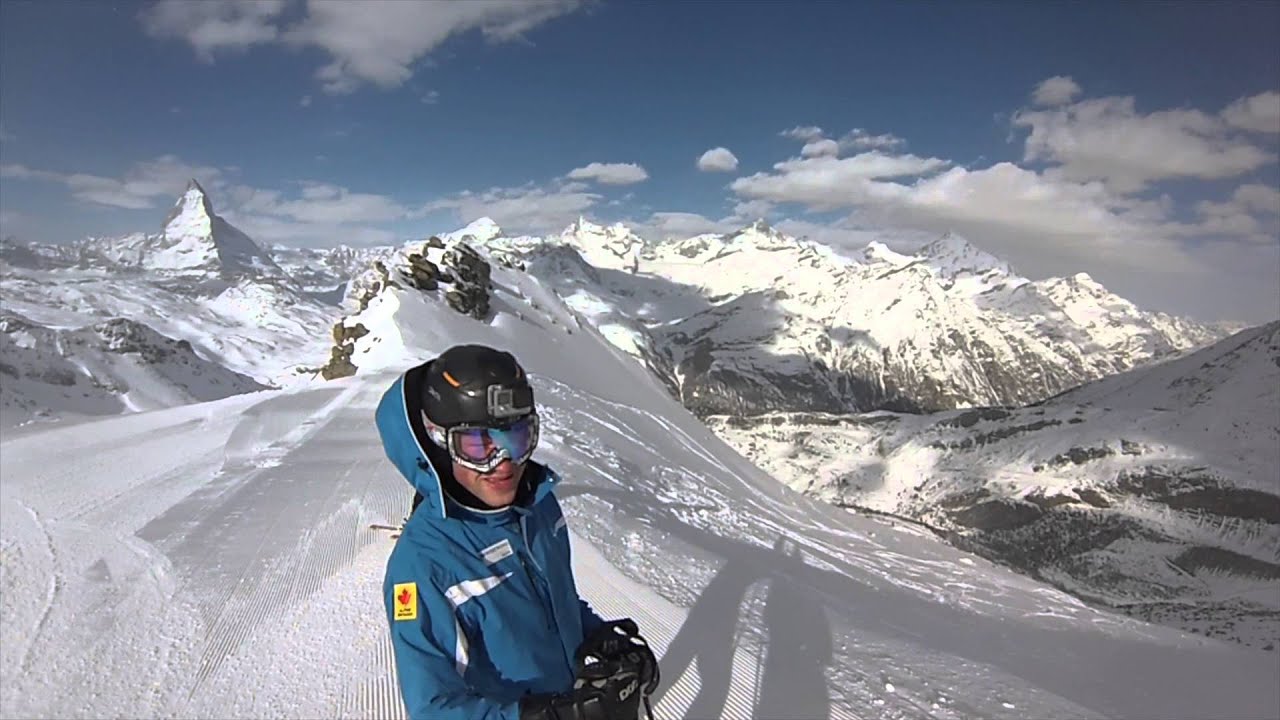 Zermatt Skiing - YouTube