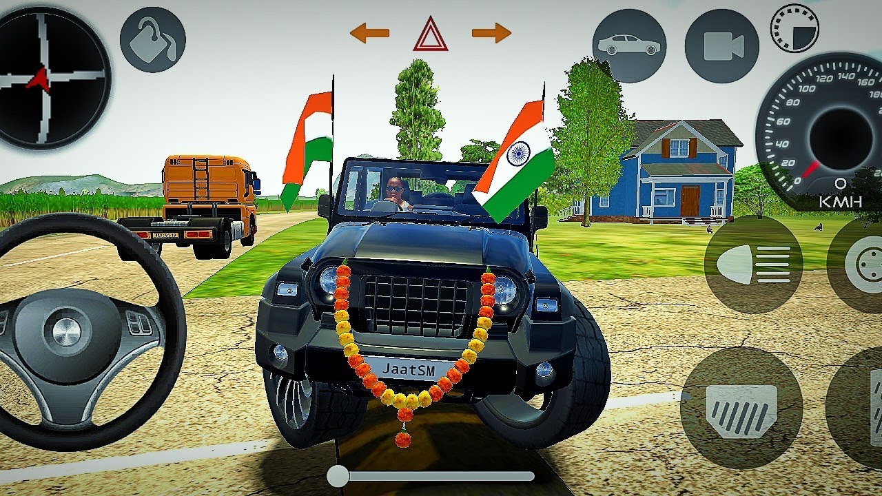 Modified Mahindra Thar😈Games:Indian Red Thar (Gadi Wala Games) Car Game Android Game - #2026