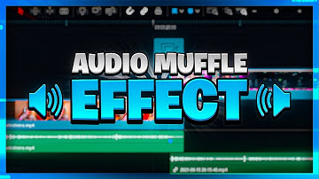 How to Make the BEST *AUDIO MUFFLE* Buildup Effect in After Effects