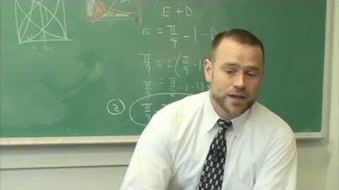 Calvin Armstrong talking about Maple in a high school classroom