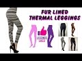 Warm Leggings For Winter Fur Lined Thermal Women’s SML