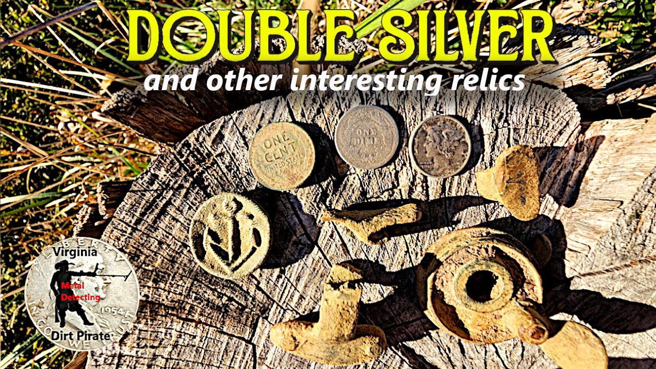 Coins and relics found while metal detecting 2 different sites ...