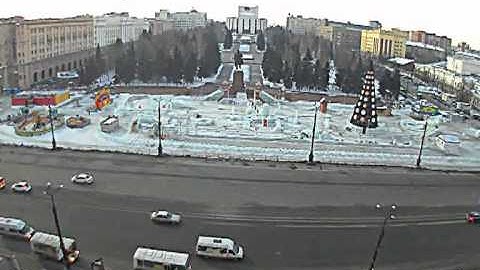 Meteor Crash In Russia - Changing Building Shadows