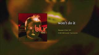 Watch Blur Wont Do It video
