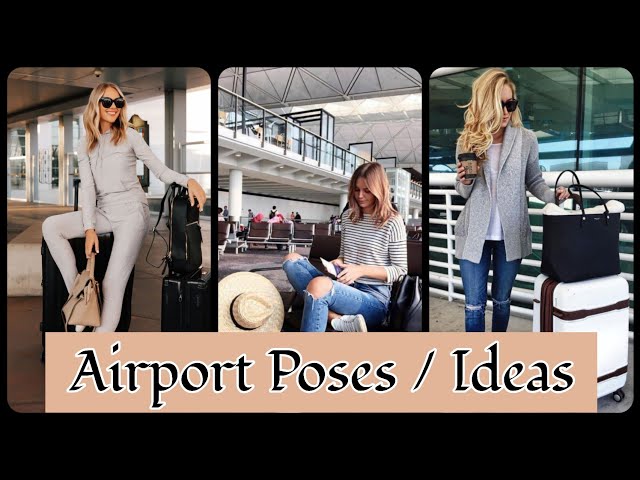 Stylish Woman Poses Indoors For Camera In Showroom Or Airport Photo  Background And Picture For Free Download - Pngtree